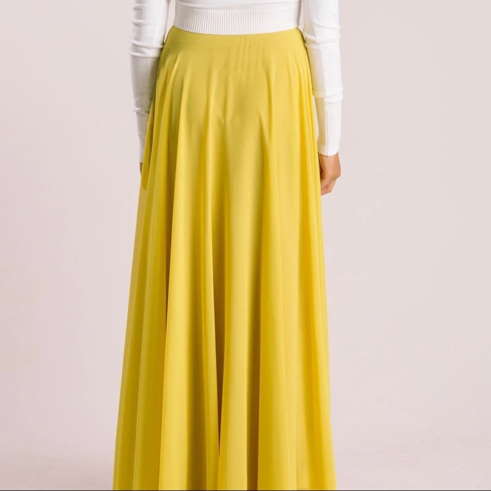 Morning Lavender Petite Amelia Full Maxi Skirt - Picture 4 of 5
